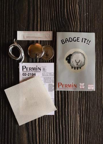 Przypinka (zestaw do haftu ) 02-2194 Sheep back